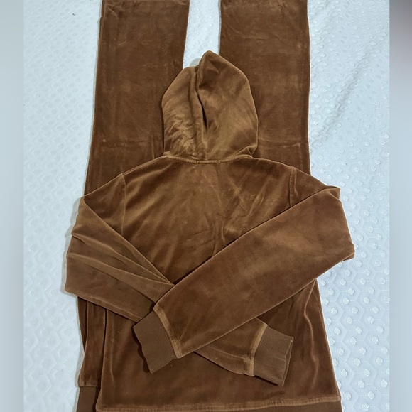 COFFEE SUEDE TRACKSUIT - Picture 4 of 5